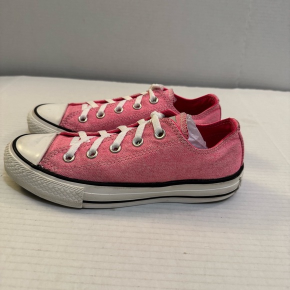 Converse All Star Pink Low Top Sneakers-Unisex - Picture 3 of 11